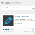Thêm tính năng soạn thảo cho WordPress với TinyMCE Advanced