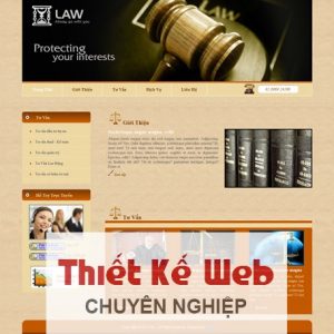Website công ty luật, Công ty luật, Website, Công cụ chat online, Thiết kế chuyên nghiệp