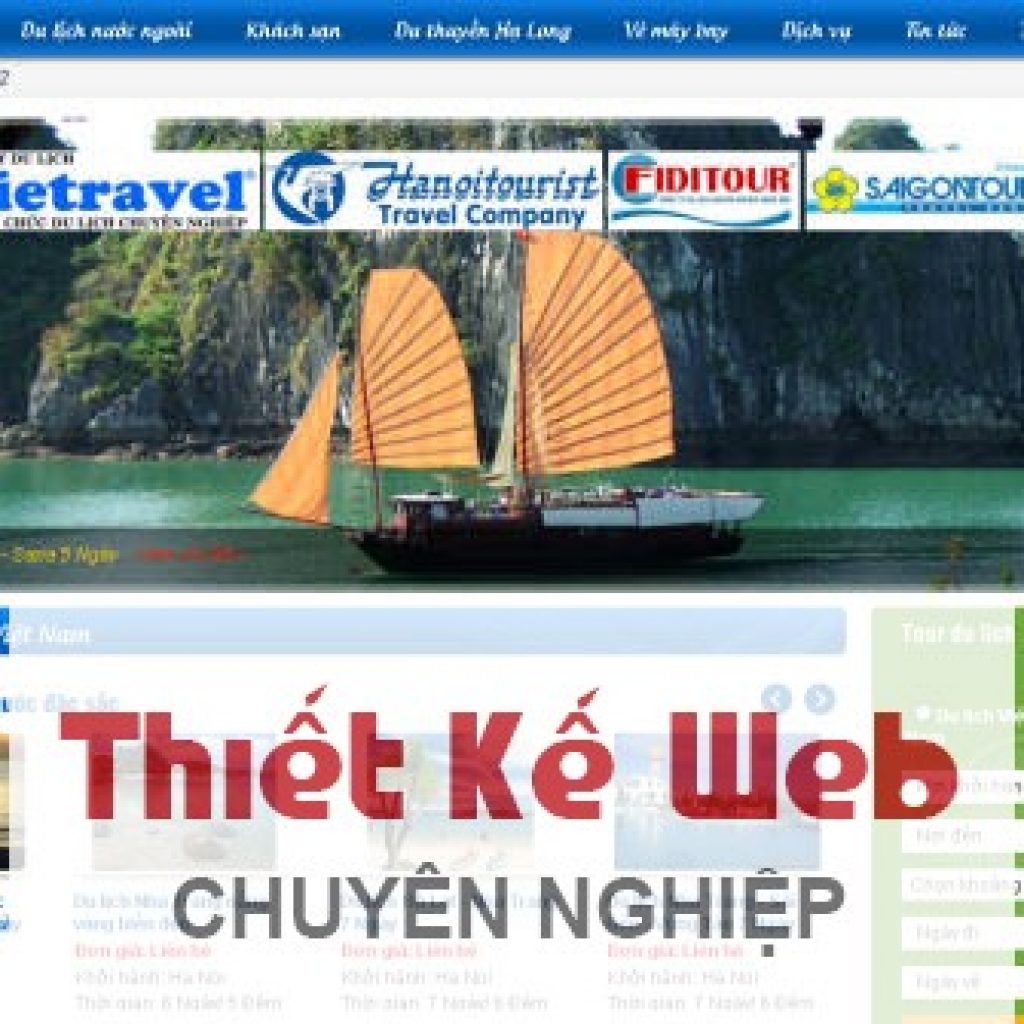 Thiết kế website du lịch giá rẻ, Thiết kế website, Website, Dịch vụ thiết kế website, Website giá rẻ