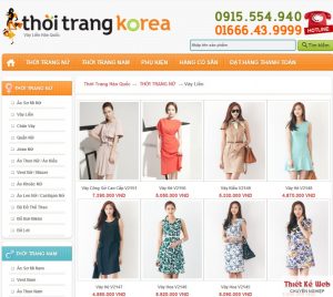 Web bán quần áo, Chiến lược marketing online, Bảo trì website, Thiết kế website chuyên nghiệp, Website bán hàng