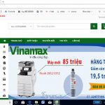 THIẾT KẾ WEBSITE BÁN HÀNG MÁY IN CHO ANH HUỲNH VĂN THÀNH