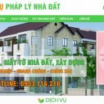 LẬP WEBSITE CÔNG TY CHO BADOSACO Ở TPHCM